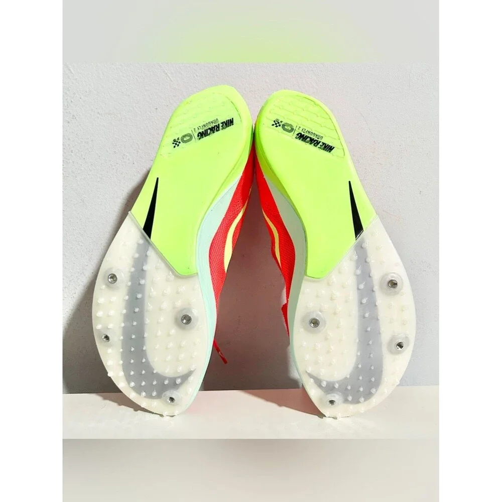 Nike ZoomX Dragonfly 2 “Bright Crimson Lime Blast” Men’s Size 6-12 Track Spikes